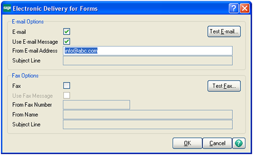 Email Delivery